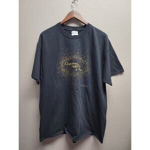 Men's Outspoken Party By Fergie Avon Tee XL Black Gold Graphic